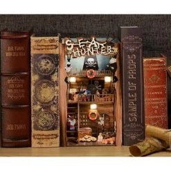 BENOBBY KIDS Serre-livres En Bois 3D Serre-livres En Bois Support De Livre Magique Décoration De Bureau à La Maison -Petit rangement Soldes Magasin 67694039 3