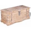 VIDAXL Coffre De Rangement Bois D'Acacia - Brun -Petit rangement Soldes Magasin 67701202 1