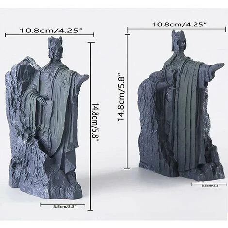 MONLY Serre-livres Serre-Livre Seigneur Des Anneaux Hobbit Livre Décoration Résine, Livre Décoratif 4 MONLY Serre-livres Serre-Livre Seigneur Des Anneaux Hobbit Livre Décoration Résine, Livre Décoratif – Image 2