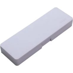 DKSFJKL Trousse à Crayons étanche Multifonctionnelle, Boîte De Rangement De Papeterie Pour Crayon à Stylo Givré -Beige