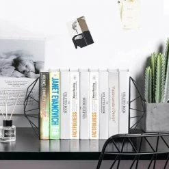 QERSTA Serre-Livres Lot De 2 En Fer Pour Bureau, Bibliothèque Ou Maison, Noir， -Petit rangement Soldes Magasin 68098241 3