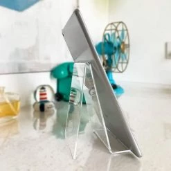 CESIèCLEFOU Support De Livre Acrylique Transparent, étagère Acrylique Transparente, Table De Support De Livre Pour Afficher Des Livres, Des Cahiers, Des Albums D'images, Des Livres D'images 5pcs Lefou -Petit rangement Soldes Magasin 68204831 5