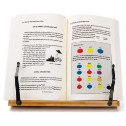 CESIèCLEFOU Support De Livre En Bambou Avec Motif Rétro Creux élégant – Support Réglable Pour Livre De Cuisine Ou Documents De Bureau Pour Livres, Tablette Et PC Lefou -Petit rangement Soldes Magasin 68204862 5