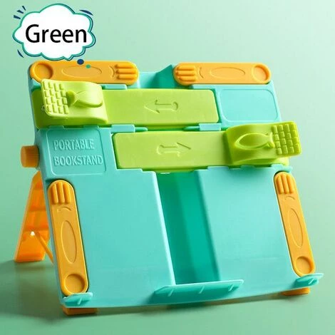 FUIENKO Support De Livre De Lecture Réglable, Portable, Antidérapant, Pliable, En Métal, Présentoir Pour Tablette, Pour Enfants Et Adultes,F,CHINA 3 FUIENKO Support De Livre De Lecture Réglable, Portable, Antidérapant, Pliable, En Métal, Présentoir Pour Tablette, Pour Enfants Et Adultes,F,CHINA