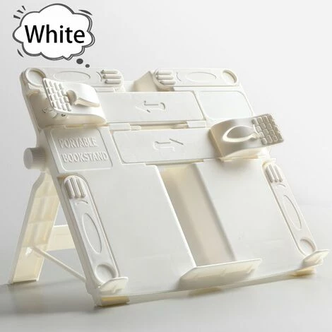 FUIENKO Support De Livre De Lecture Réglable, Portable, Antidérapant, Pliable, En Métal, Présentoir Pour Tablette, Pour Enfants Et Adultes,F,CHINA 7 FUIENKO Support De Livre De Lecture Réglable, Portable, Antidérapant, Pliable, En Métal, Présentoir Pour Tablette, Pour Enfants Et Adultes,F,CHINA – Image 5