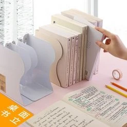 FUIENKO Étagère En Métal Avec La Liberté De Régler, Grand Support De Bureau Pour Livre, Organisateur, Papeterie Cadeau, 1 Pièces,as Picture -Petit rangement Soldes Magasin 68241205 2