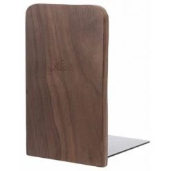 FUIENKO Organiseur De Bureau En Bois De Noyer Bureau Bureau Maison Serre-livres Extrémités De Livre Support De Support étagère,B