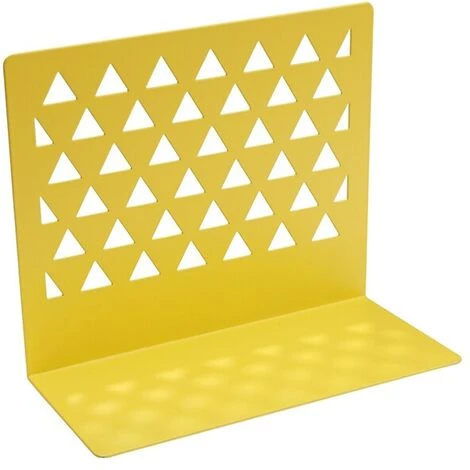 FUIENKO Support De Livre Creux En Métal, 1 Pièce, Bibliothèque, Serre-livres, Fournitures Scolaires Pour Magazines, Support De Bureau, Accessoires De Bureau,Lemon Yellow,Espagne 3 FUIENKO Support De Livre Creux En Métal, 1 Pièce, Bibliothèque, Serre-livres, Fournitures Scolaires Pour Magazines, Support De Bureau, Accessoires De Bureau,Lemon Yellow,Espagne