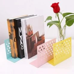 FUIENKO Support De Livre Creux En Métal, 1 Pièce, Bibliothèque, Serre-livres, Fournitures Scolaires Pour Magazines, Support De Bureau, Accessoires De Bureau,Lemon Yellow,Espagne 9 FUIENKO Support De Livre Creux En Métal, 1 Pièce, Bibliothèque, Serre-livres, Fournitures Scolaires Pour Magazines, Support De Bureau, Accessoires De Bureau,Lemon Yellow,Espagne -Petit rangement Soldes Magasin 68241382 3