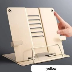 FUIENKO Support De Livre De Lecture En Métal Réglable, 2021, Portable, Support D'étagère Pour Documents, Tablette Pour Partition De Musique Et Recettes,7 -Petit rangement Soldes Magasin 68241384 4