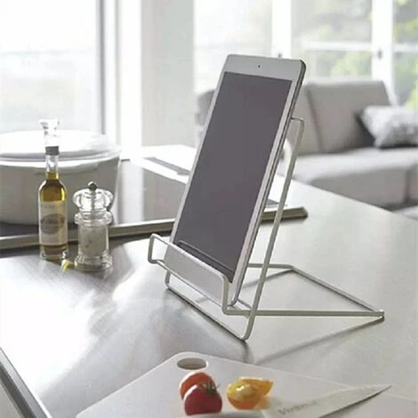 FUIENKO Support De Lecture Portable, étagère Pliante De Support Organisateur Pour Livres De Recettes, Tablette,WHITE,CHINA 5 FUIENKO Support De Lecture Portable, étagère Pliante De Support Organisateur Pour Livres De Recettes, Tablette,WHITE,CHINA – Image 3