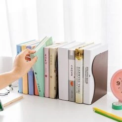 FUIENKO Serre-livres Rétractables Pour étagères, Support De Livre, étagère Réglable Avec Porte-stylo, Organisateur De Bureau, Accessoires De Bureau,vert Clair,France -Petit rangement Soldes Magasin 68241604 3