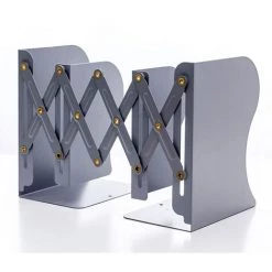 FUIENKO Serre-livres Rétractables Pour étagères, Support De Livre, étagère Réglable Avec Porte-stylo, Organisateur De Bureau, Accessoires De Bureau,vert Clair,France -Petit rangement Soldes Magasin 68241604 4