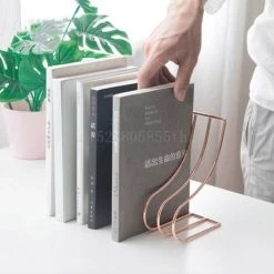 FUIENKO Étagère De Rangement De Fichiers à 10 Grilles, Support De Livre, Serre-livres, En Fer Forgé Nordique, Pour Le Bureau Et La Maison,Rose Gold 9 FUIENKO Étagère De Rangement De Fichiers à 10 Grilles, Support De Livre, Serre-livres, En Fer Forgé Nordique, Pour Le Bureau Et La Maison,Rose Gold -Petit rangement Soldes Magasin 68242242 3