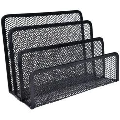 FUIENKO Serre-livres En Métal, 1 Pièce, Maille, Noir, Serre-livres, étagères, Organisateur De Bureau, étagères, Papeterie Scolaire Pour Enfants 8 FUIENKO Serre-livres En Métal, 1 Pièce, Maille, Noir, Serre-livres, étagères, Organisateur De Bureau, étagères, Papeterie Scolaire Pour Enfants -Petit rangement Soldes Magasin 68242718 2