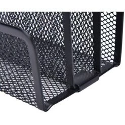 FUIENKO Serre-livres En Métal, 1 Pièce, Maille, Noir, Serre-livres, étagères, Organisateur De Bureau, étagères, Papeterie Scolaire Pour Enfants 10 FUIENKO Serre-livres En Métal, 1 Pièce, Maille, Noir, Serre-livres, étagères, Organisateur De Bureau, étagères, Papeterie Scolaire Pour Enfants -Petit rangement Soldes Magasin 68242718 4