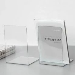 FUIENKO Serre-livres Décoratifs En Acrylique Transparent En Forme De L, 2 Pièces, Support Organisateur Pour Bureau, Livraison Directe,Clear 10 FUIENKO Serre-livres Décoratifs En Acrylique Transparent En Forme De L, 2 Pièces, Support Organisateur Pour Bureau, Livraison Directe,Clear -Petit rangement Soldes Magasin 68242769 4