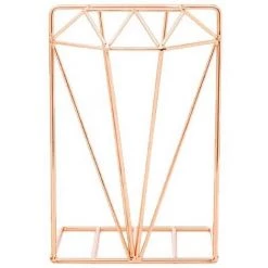 FUIENKO Serre-livres En Métal En Forme De Diamant, Support De Rangement, Organisateur De Bureau, PXPA, 2 Pièces/paire,Gold 8 FUIENKO Serre-livres En Métal En Forme De Diamant, Support De Rangement, Organisateur De Bureau, PXPA, 2 Pièces/paire,Gold -Petit rangement Soldes Magasin 68242914 2