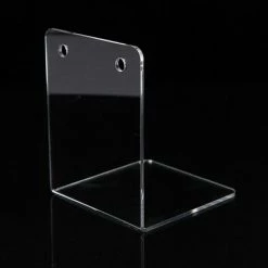 FUIENKO Bouchon De Livre Simple, Organisateur De Bureau, Support De Livre De Bureau, Serre-livres En Acrylique Transparent Givré, Support De Livre, Papeterie Scolaire,Clear