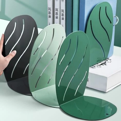 FUIENKO Serre-livres Universel Premium Pour étagères, Antidérapant, Bouchon Métallique Robuste Pour Livres, Films, Cd, Vidéo, 2 Pièces,1 4 FUIENKO Serre-livres Universel Premium Pour étagères, Antidérapant, Bouchon Métallique Robuste Pour Livres, Films, Cd, Vidéo, 2 Pièces,1 – Image 2