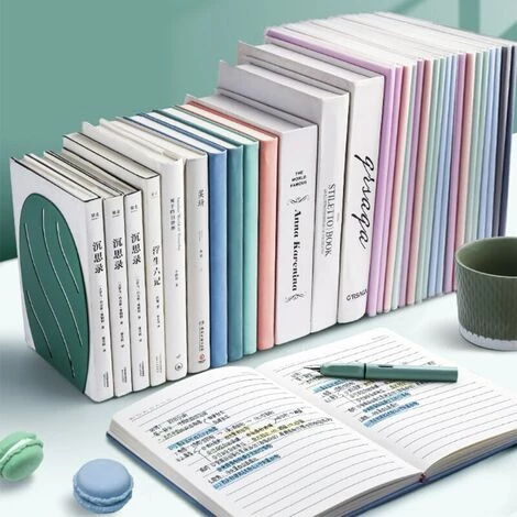 FUIENKO Serre-livres Universel Premium Pour étagères, Antidérapant, Bouchon Métallique Robuste Pour Livres, Films, Cd, Vidéo, 2 Pièces,1 7 FUIENKO Serre-livres Universel Premium Pour étagères, Antidérapant, Bouchon Métallique Robuste Pour Livres, Films, Cd, Vidéo, 2 Pièces,1 – Image 5