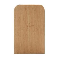 FUIENKO Porte-livre Antidérapant En Bois Pour Salon, étagère D'hôtel De Bureau, Support Rond Pour Livres,Square,CHINA