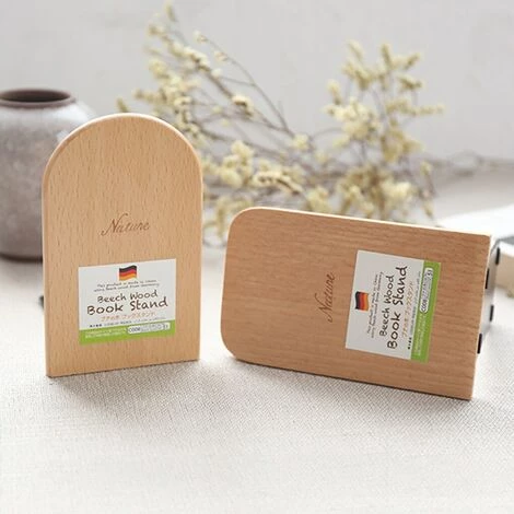 FUIENKO Porte-livre Antidérapant En Bois Pour Salon, étagère D'hôtel De Bureau, Support Rond Pour Livres,Square,CHINA 4 FUIENKO Porte-livre Antidérapant En Bois Pour Salon, étagère D'hôtel De Bureau, Support Rond Pour Livres,Square,CHINA – Image 2