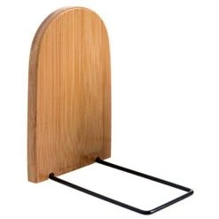 FUIENKO Organisateur De Bureau Durable, étagère Flottante, Porte-documents, Rangement D'extrémité De Livre, En Bois De Bambou, Papeterie Antidérapante Pour L'école Et La Maison,L