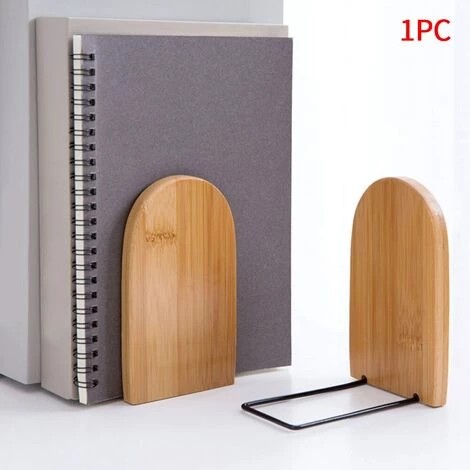 FUIENKO Organisateur De Bureau Durable, étagère Flottante, Porte-documents, Rangement D'extrémité De Livre, En Bois De Bambou, Papeterie Antidérapante Pour L'école Et La Maison,L 4 FUIENKO Organisateur De Bureau Durable, étagère Flottante, Porte-documents, Rangement D'extrémité De Livre, En Bois De Bambou, Papeterie Antidérapante Pour L'école Et La Maison,L – Image 2