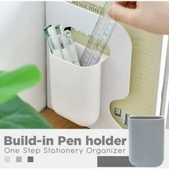 FUIENKO Support De Livre Extensible De Taille Unique, étagère Pliable, Télescopique, En Matériaux ABS De Première Qualité, Serre-livres Avec Porte-stylos,E,États-unis 10 FUIENKO Support De Livre Extensible De Taille Unique, étagère Pliable, Télescopique, En Matériaux ABS De Première Qualité, Serre-livres Avec Porte-stylos,E,États-unis -Petit rangement Soldes Magasin 68243043 4