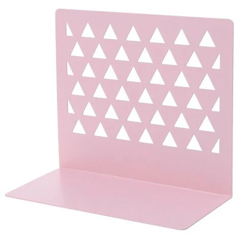 FUIENKO Serre-livres En Métal Ajouré, Fournitures De Bureau à Domicile #326,PK 3 FUIENKO Serre-livres En Métal Ajouré, Fournitures De Bureau à Domicile #326,PK