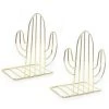 FUIENKO 1 Paire De Cactus Fer Porte-Livre En Métal Rose Or Bureau Serre-livres Support De Rangement Télescopique Créatif Support De Livre,Golden 2 FUIENKO 1 Paire De Cactus Fer Porte-Livre En Métal Rose Or Bureau Serre-livres Support De Rangement Télescopique Créatif Support De Livre,Golden -Petit rangement Soldes Magasin 68243296 1