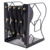 FUIENKO Support De Livre Rétractable Télescopique En Métal, Serre-livres, étagère, Organisateur De Livres, Fournitures De Bureau, D'école à Domicile,Black -Petit rangement Soldes Magasin 68243307 1