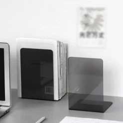 FUIENKO Serre-livres Transparents En Acrylique, 2 Pièces, Résistant Aux Chutes, Cloison De Rangement De Bureau, Extrémités De Livre Transparentes En Forme De L,Clair 10 FUIENKO Serre-livres Transparents En Acrylique, 2 Pièces, Résistant Aux Chutes, Cloison De Rangement De Bureau, Extrémités De Livre Transparentes En Forme De L,Clair -Petit rangement Soldes Magasin 68243317 4