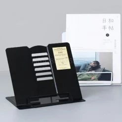 FUIENKO Support De Lecture Réglable En Métal Portable, étagère à Documents, Bibliothèque,BK -Petit rangement Soldes Magasin 68243334 3