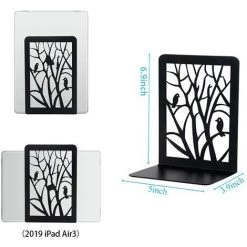 FUIENKO Fin De Livre, Fin De Livre Pour étagères, Serre-livres Décoratifs Pour Livres, Serre-livres Pour L'école, La Maison Ou Le Bureau (noir, 1 Paire),Black 11 FUIENKO Fin De Livre, Fin De Livre Pour étagères, Serre-livres Décoratifs Pour Livres, Serre-livres Pour L'école, La Maison Ou Le Bureau (noir, 1 Paire),Black -Petit rangement Soldes Magasin 68243392 5