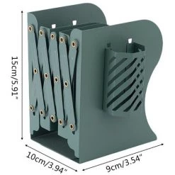 FUIENKO Embouts De Livres Décoratifs Ajustables, En Métal, Pour La Maison, Le Bureau,Blue -Petit rangement Soldes Magasin 68243450 4