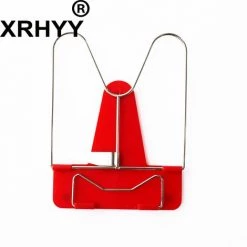 FUIENKO Support De Lecture Portable Pliable à Angle Réglable, Support De Table De Bureau, Support D'étude En Fil De Fer Pour Lecteur (rouge) 8 FUIENKO Support De Lecture Portable Pliable à Angle Réglable, Support De Table De Bureau, Support D'étude En Fil De Fer Pour Lecteur (rouge) -Petit rangement Soldes Magasin 68243454 3