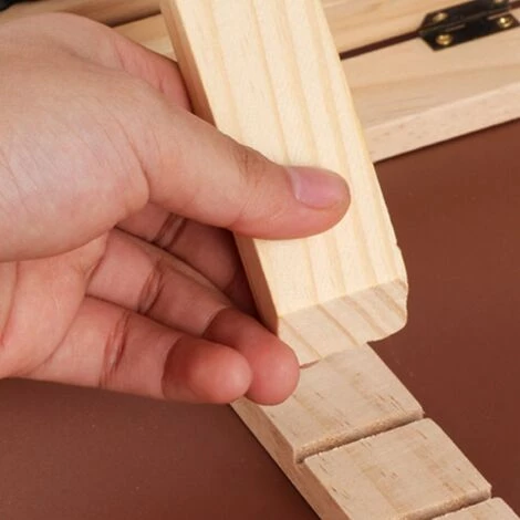 FUIENKO Support De Livres De Cuisine Pliable En Bois, Tout Nouveau, Support De Lecture Pour Livre De Lecture, Tablette PC,A 4 FUIENKO Support De Livres De Cuisine Pliable En Bois, Tout Nouveau, Support De Lecture Pour Livre De Lecture, Tablette PC,A – Image 2