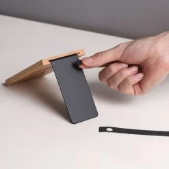 FUIENKO Bouchon De Livre En Bois Antidérapant Pour étagère Et Bureau, Support Pour Magazines, 4.5 Pouces L X 3.9 Pouces L X 5 Pouces H,as The Shown -Petit rangement Soldes Magasin 68243553 5