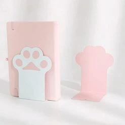 FUIENKO Serre-livres Décoratifs En Métal Avec Patte De Chat, 2 Pièces, Bouchon De Livre Robuste, Antidérapant, Pour Enfants, Livres, Films, Vidéos, Cd,Rose 9 FUIENKO Serre-livres Décoratifs En Métal Avec Patte De Chat, 2 Pièces, Bouchon De Livre Robuste, Antidérapant, Pour Enfants, Livres, Films, Vidéos, Cd,Rose -Petit rangement Soldes Magasin 68243668 3