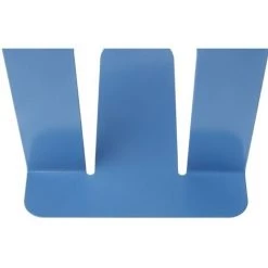 FUIENKO Serre-livres En Métal Style Simple, Support En Fer Antidérapant, Supports De Bureau Pour Livres M17F,Bleu -Petit rangement Soldes Magasin 68243689 3