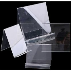 FUIENKO Présentoir De Livres En Acrylique, Cadre De Photo, Support De Brochures, Organisateur De Produits De Montres, Accessoires Scolaires Et De Bureau,Book Ends 11 FUIENKO Présentoir De Livres En Acrylique, Cadre De Photo, Support De Brochures, Organisateur De Produits De Montres, Accessoires Scolaires Et De Bureau,Book Ends -Petit rangement Soldes Magasin 68243794 5