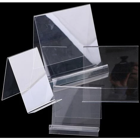 FUIENKO Présentoir De Livres En Acrylique, Cadre De Photo, Support De Brochures, Organisateur De Produits De Montres, Accessoires Scolaires Et De Bureau,Book Ends 7 FUIENKO Présentoir De Livres En Acrylique, Cadre De Photo, Support De Brochures, Organisateur De Produits De Montres, Accessoires Scolaires Et De Bureau,Book Ends – Image 5