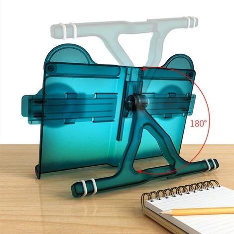 FUIENKO Étagère De Lecture Multifonctionnelle Réglable, Support Pour Tablette De Téléphone Portable, Serre-livres Portables Pliables,B 6 FUIENKO Étagère De Lecture Multifonctionnelle Réglable, Support Pour Tablette De Téléphone Portable, Serre-livres Portables Pliables,B – Image 4