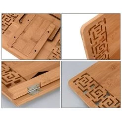 FUIENKO Support De Livre De Cuisine En Bambou, Support De Livre De Cuisine Pliable Pour Tablette Avec Support Réglable Et Motif élégant 11 FUIENKO Support De Livre De Cuisine En Bambou, Support De Livre De Cuisine Pliable Pour Tablette Avec Support Réglable Et Motif élégant -Petit rangement Soldes Magasin 68243837 5