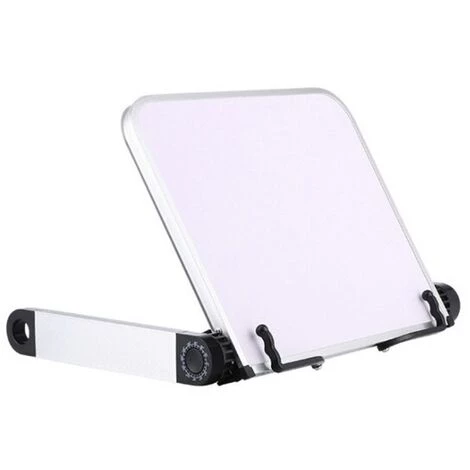 FUIENKO Support De Livre De Lecture Pliable De Haute Qualité, Support De Bibliothèque Réglable à 360 Degrés, Organisateur De Bureau Pour Livre De Cuisine PC,W-A 3 FUIENKO Support De Livre De Lecture Pliable De Haute Qualité, Support De Bibliothèque Réglable à 360 Degrés, Organisateur De Bureau Pour Livre De Cuisine PC,W-A