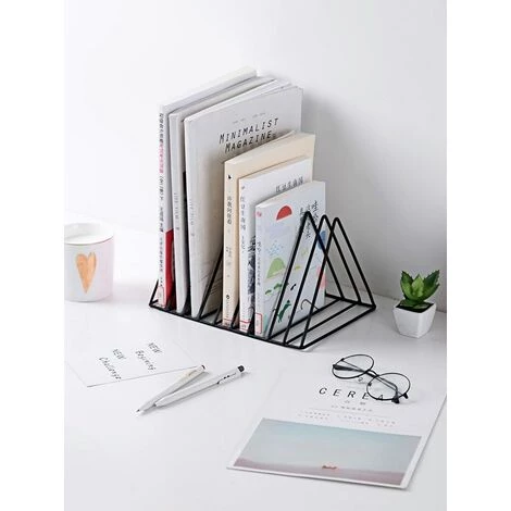 FUIENKO Étagère Créative En Fer Forgé, Style Nordique, Support De Rangement Pour Livres Magzine,Golden 5 FUIENKO Étagère Créative En Fer Forgé, Style Nordique, Support De Rangement Pour Livres Magzine,Golden – Image 3