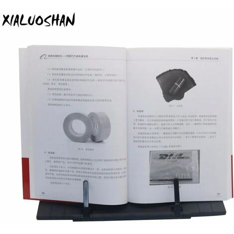 FUIENKO Étagère Portable Pliable Pour Paresseux, 1 Pièce, Outil De Lecture à Clip, Serre-livres, Support De Livres, Matériel Fournitures De Bureau,Black 4 FUIENKO Étagère Portable Pliable Pour Paresseux, 1 Pièce, Outil De Lecture à Clip, Serre-livres, Support De Livres, Matériel Fournitures De Bureau,Black – Image 2