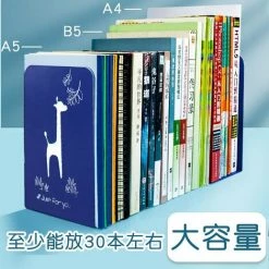 FUIENKO Support De Livre De Papeterie D'apprentissage Pour étudiants, Bouchon De Livre, Tri Et Stockage De Livres, Kawaii, Accessoires De Livres, étagères,L 2pcs -Petit rangement Soldes Magasin 68244063 4